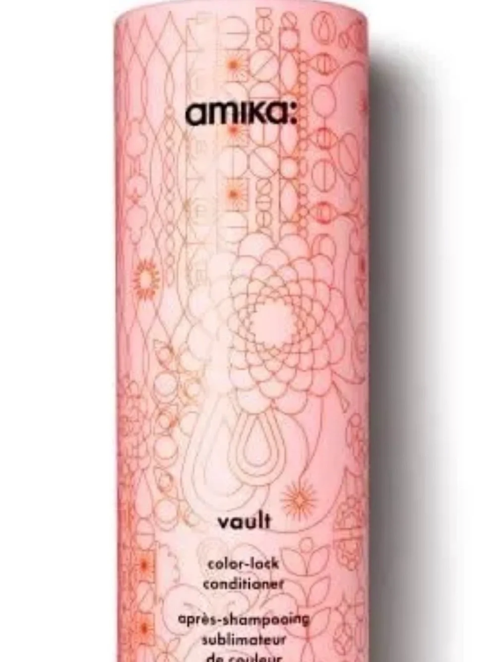 Amika Pink and Orange Color-Lock Conditioner 1L